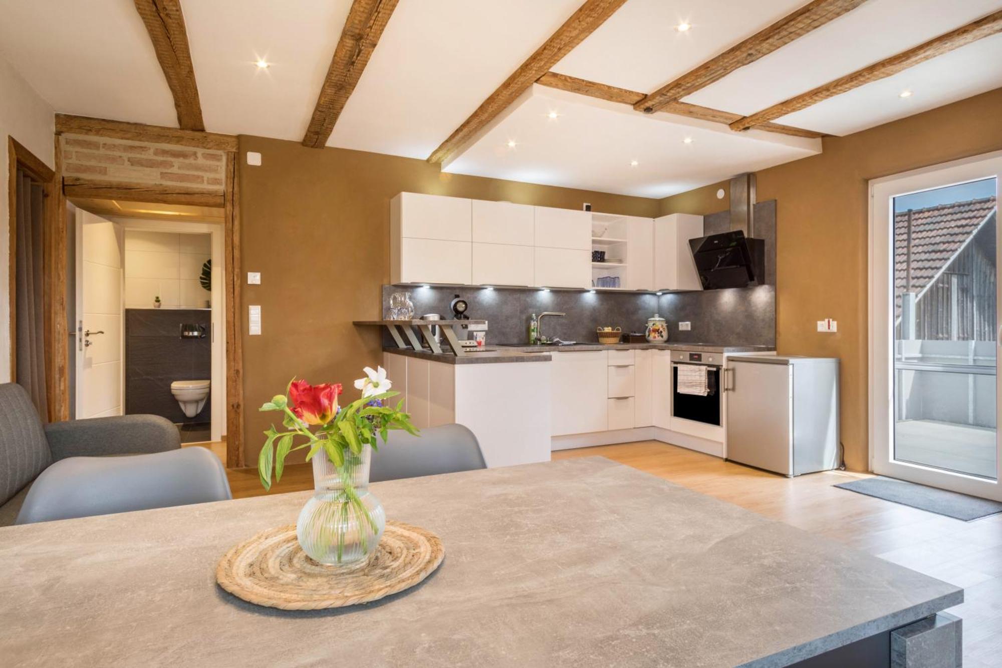 Ferienwohnung Lang เครสส์บรอนน์ อัม โบเดนเซ ภายนอก รูปภาพ